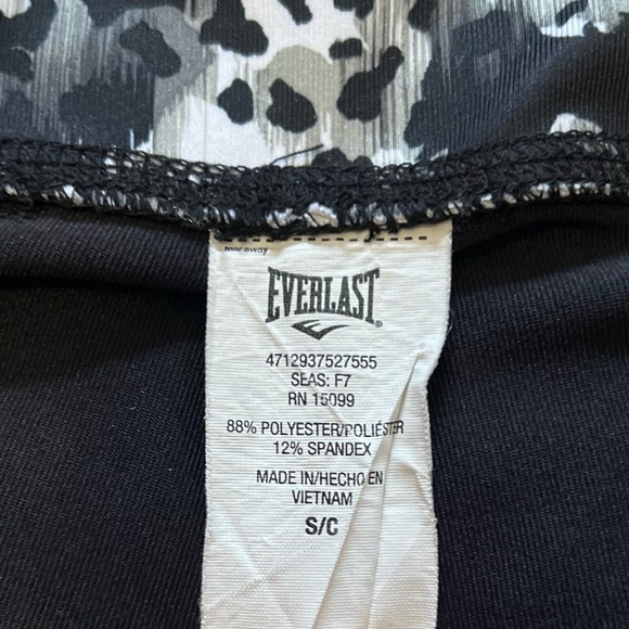 Everlast Women’s Athletic Workout Capri Leggings Size S - Picture 4 of 4